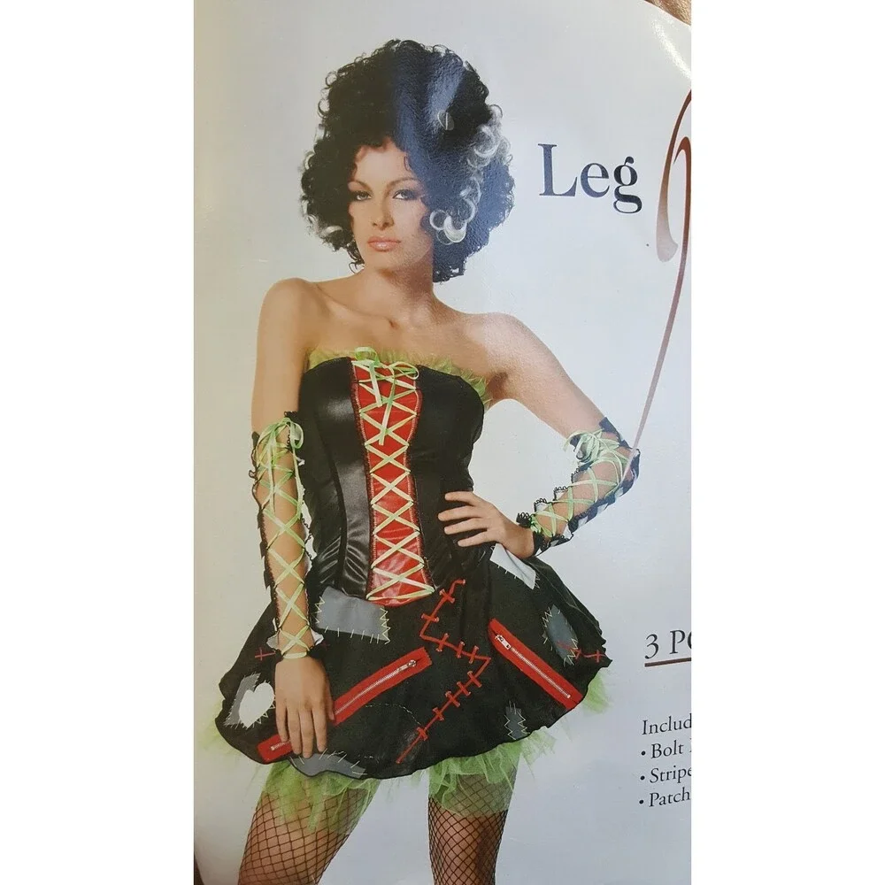 XX 83210 Monster Bride Sexy Costume Woman Leg Avenue